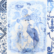 Blue & White - 10 editions 150 x 40cm - 3 editions 250 x 66cm
