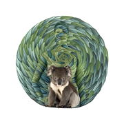 Koala in Gum Leaves - 120x120cm -  80x80cm